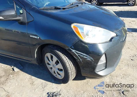 2012 Toyota Prius C One from USA, damaged, VIN JTDKDTB38C1511735